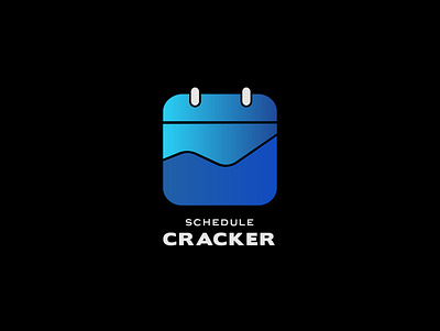 Schedule Cracker app branding design icon illustration logo typography ui ux vector