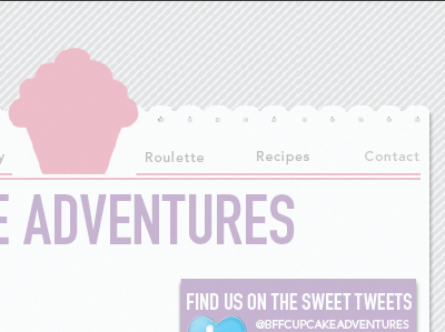Bff Cupcake Adventures bff cupcakes web design website