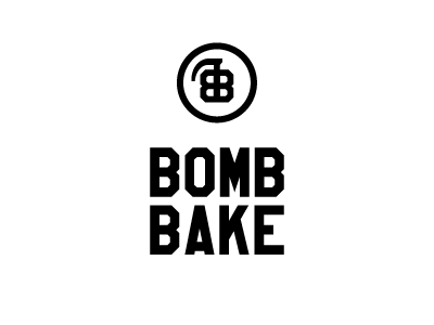 Bakery Logo Concept bakery bomb branding concept design grenade logo unused