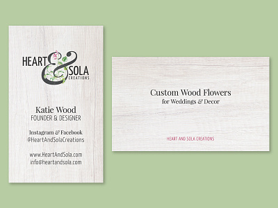 Florist Business Card