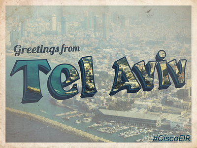 Greetings from Tel Aviv Postcard