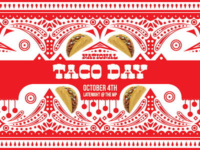 Taco Day Poster poster taco