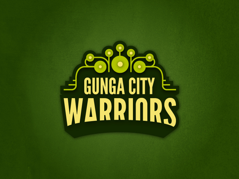 Gunga City Warriors team logo sports hockey underwater jar binks warriors city gunga