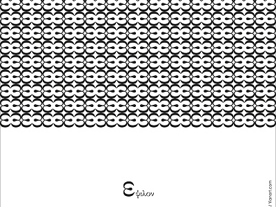 Greek Fonts Patterns Epsilon_1_Yianart.com background black and white epsilon fonts fonts pattern graphic design graphics letter letters pattern symbols textures