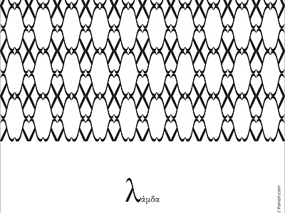 Greek Fonts Patterns Lambda_2_Yianart.com background black and white fonts fonts pattern graphic design graphics lambda letter letters pattern symbols textures