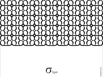 Greek Fonts Patterns Sigma_2_Yianart.com