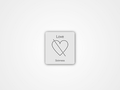 ICons_Love Sickness_Yianart.Com art design digital art digital design icons iphone icons poster