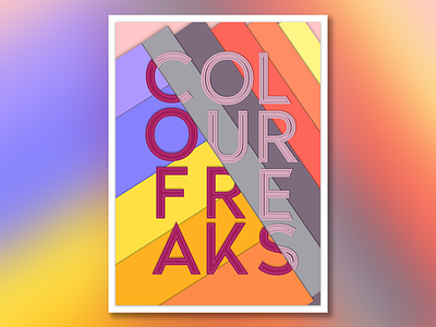 Colour Freaks animation graphic design logo