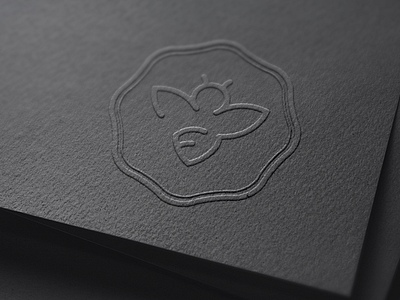 Bee Logo 2015 b bee bees beez creative embossed fly logo wasp