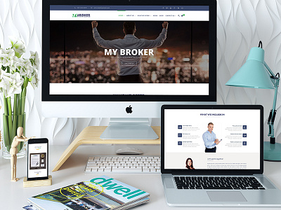 My Broker - Business and Finance WordPress Theme