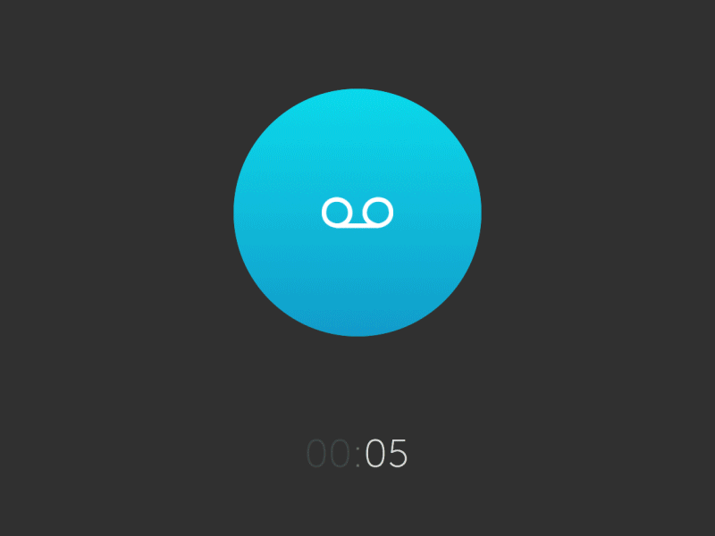 Voice Recorder Animation by Laura Levisay for thirteen23 on Dribbble