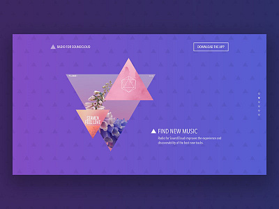 Radio for SoundCloud Landing Page