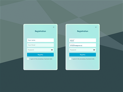 Daily UI #016 Pop-up for registration app daily ui dailyui design fields graphic design interface mobile app pop up popup registration ui ui design uiux ux web design