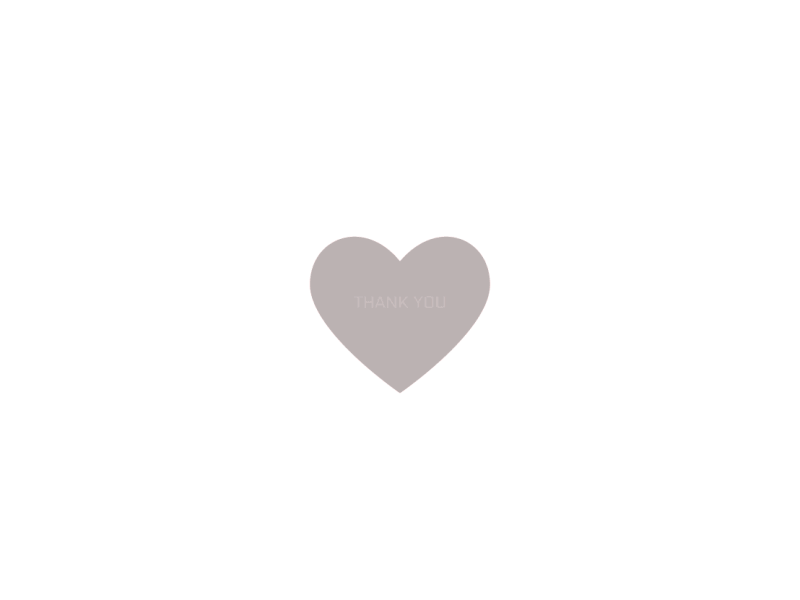 Daily UI #077 Thank You animation daily ui daily ui 077 dailyui design gif graphic design heart heart gif heart thank you icon illustration interface logo thank you ui ui design vector web design