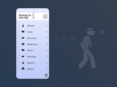 Daily UI #079 Itinerary 079 app design branding daily ui daily ui 079 dailyui design graphic design icon illustration interface itinerary logo mobile app notes ui ui app design ui design web web design