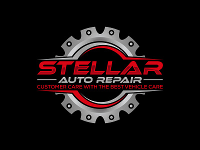 Auto Repair Logo auto repair logo brand identity branding business logo design graphic design illustration logo ui ux vector