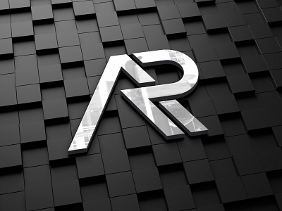 AR letter logo ar letter logo brand identity branding business logo design graphic design illustration logo ui ux vector
