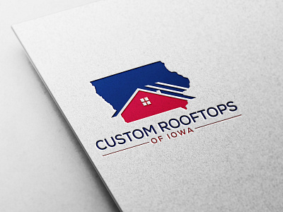 Roofing Company Logo brand identity branding business logo design graphic design illustration logo roofing company logo ui ux vector