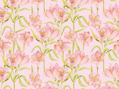 Floral pattern botanical pattern graphic design pattern seamless pattern