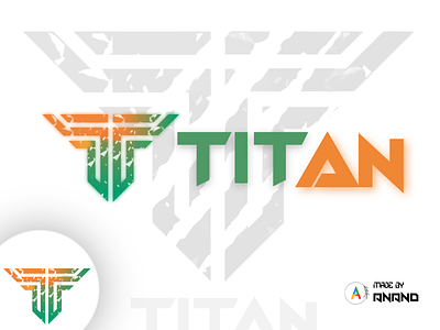 Titan Logo Design - T Letter Abstract Logo branding cheap logo free logo graphic design letter logo logo logo design new logo t letter logo