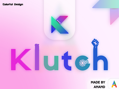 K Letter Word Logo Design by anandnawal.com