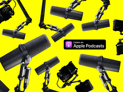 Personal Brand Website Layouts apple podcasts jacob reinholdt podcast reinholdt shure mics