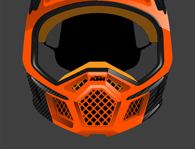 Devil's In The Details - Fox V3 Carbon Racing Helmet - KTM carbon fiber helmet fox racing fox riders helmet jacob reinholdt jake ktm moto motocross motocross design racing van jake