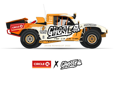 Offroad Cream Dream - Ghost Energy x Circle K x  Creamsicle