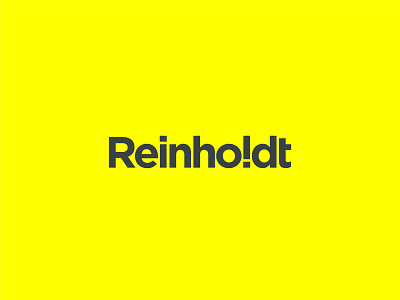 Reinho!dt Logo cleanlogo logo logodesign logodesigner personal brand personalbranding simple