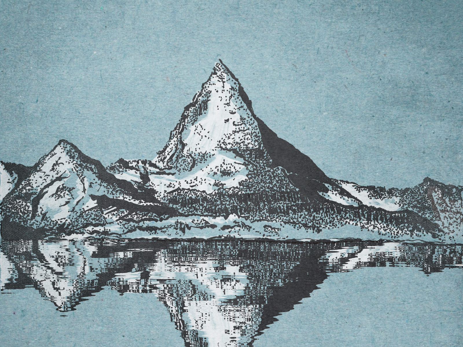 How To Draw Simple Mountains and Mountain Ranges | John Anderson |  Skillshare