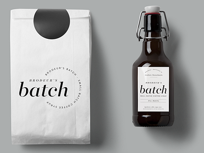 Coffee Syrup Packaging branding packaging typography