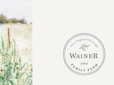 Wainer Family Farm Branding