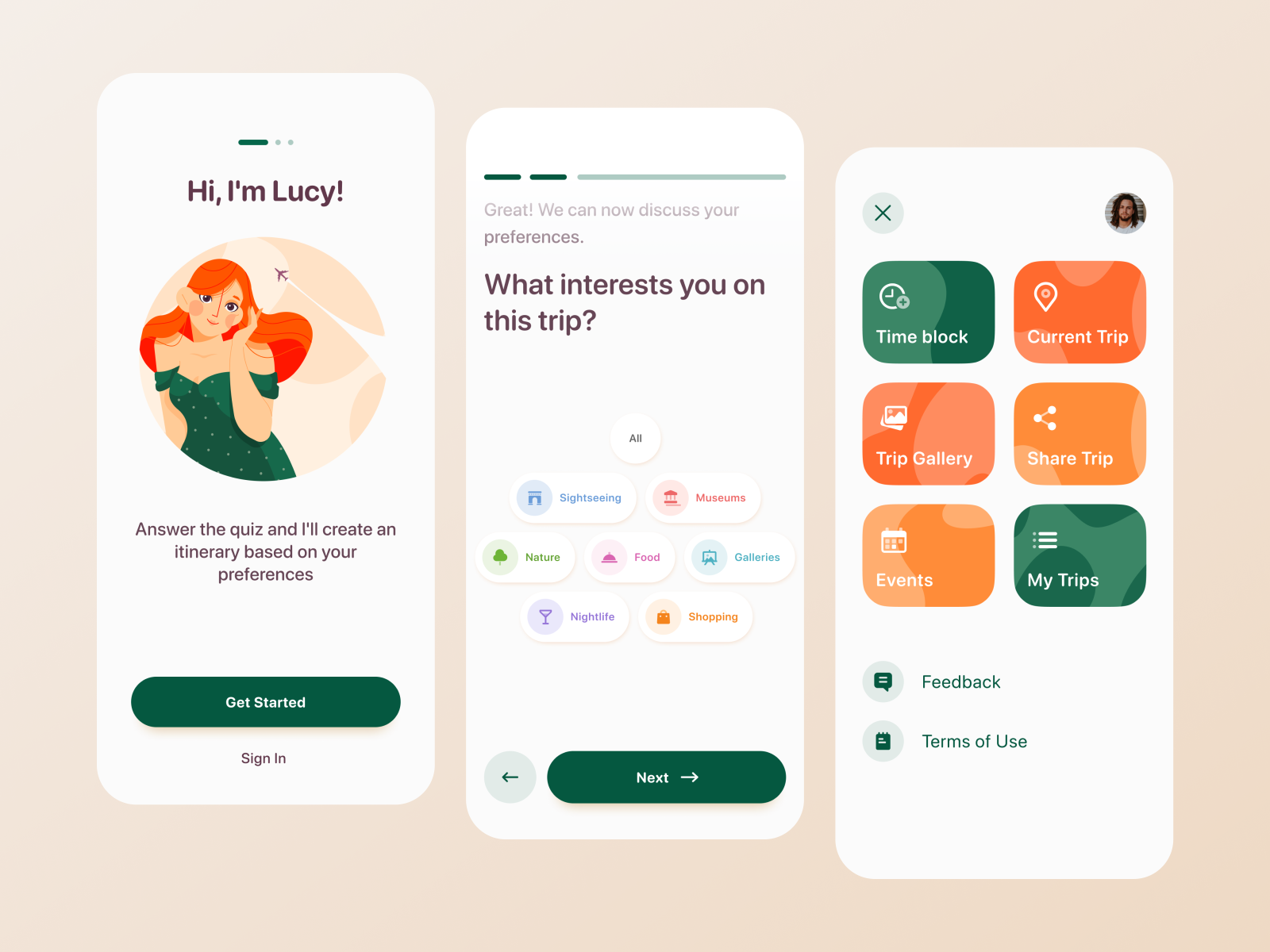 Traveling App Concept by Masha on Dribbble