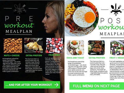 Food Brochure design.