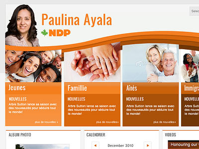 Paulina Ayala - Index Page index orange website