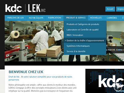 KDC LEK - Index Page