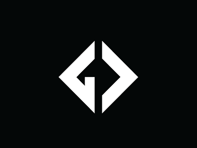 Gabriela Viana New Logo clean design diamond female geometric logo minimalist ux