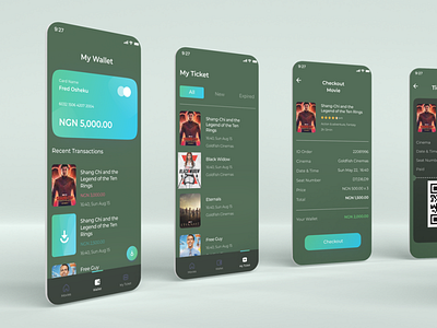 Re-imagining the local user-friendly movie booking experience app branding ui