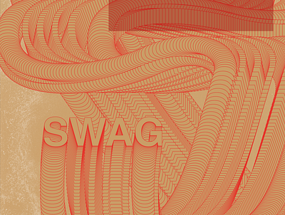 SWAG poster branding design graphic design illustration logo poster typography vector