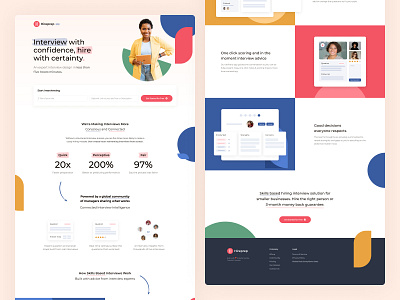 Hireprep Landing Page