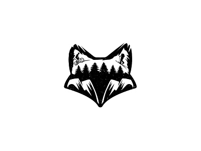 fox design emblem illustration logo