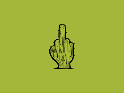 cactus design emblem illustration logo