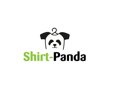 SHIRTPANDA branding design emblem illustration logo