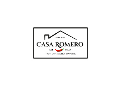 CASA ROMERO design emblem illustration logo