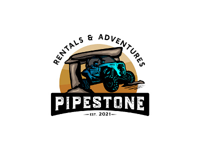 ADVENTURE branding design emblem illustration logo vector