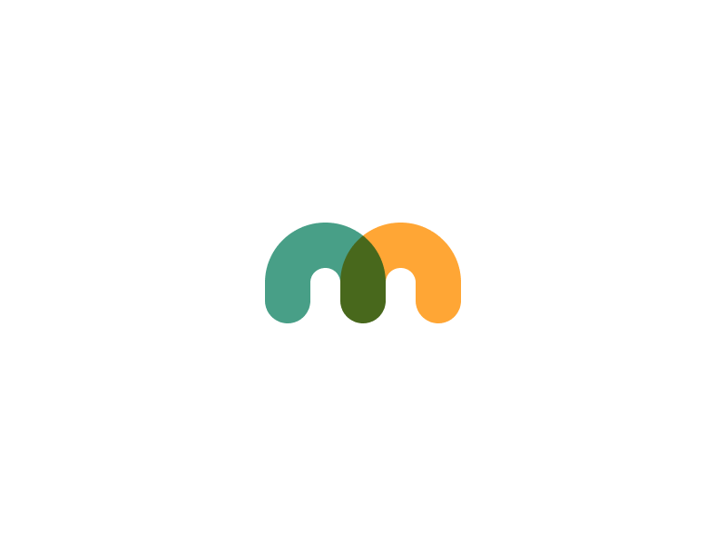 #Typehue Week 13: M typehue type green yellow lettering letter m challenge