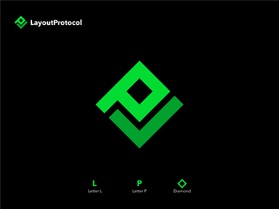 LayoutProtocol design logo vector