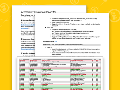 Accessibility Evaluation Report accessibility evaluation report greek yellow pages web accessibility
