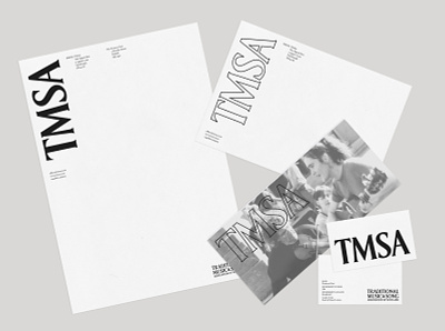 TMSA Rebrand brand identity branding brochure design graphic design stationary design visual identity design