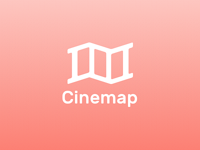 Cinemap cinema film logo map movie